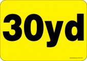 5 x 7" 30 Yard Roll-Off Container Decal