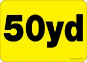 5 x 7" 50 Yard Roll-Off Container Decal