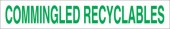 Commingled Recyclables Decal